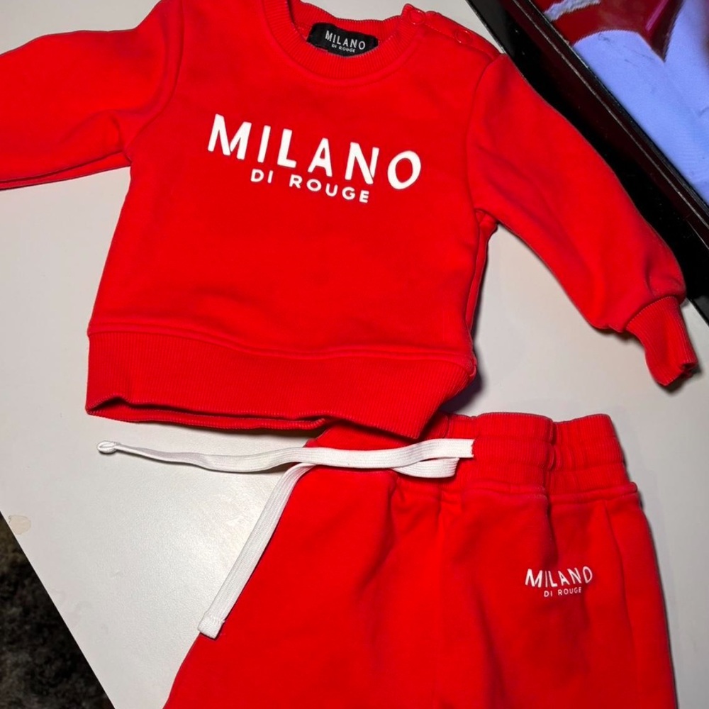 baby milano sweatsuit